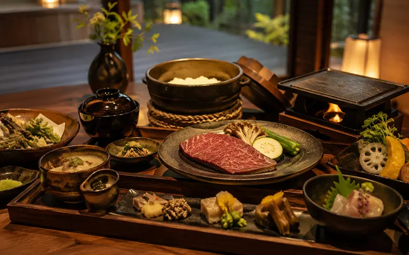 夕食