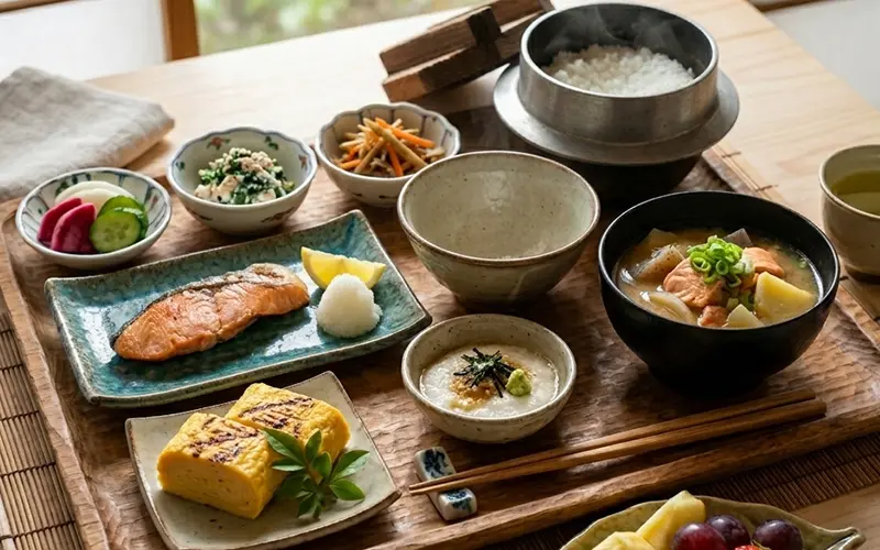 朝食